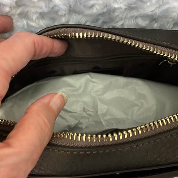 SOLD***Kate Spade Brown Leather Shoulder Bag - Picture 4 of 5